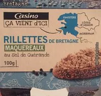 Amount of sugar in Rillettes de maquereaux au sel de Guérande