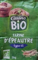 Amount of sugar in Farine Epeautre type 65 Bio
