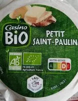 Amount of sugar in Petit saint Paulin bio