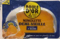 Amount of sugar in Mimolette demi-vieille, affinée 7 mois