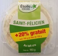 Amount of sugar in Saint-Félicien (27% MG) + 20% gratuit
