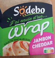 Amount of sugar in J'ai envie d'un wrap - Jambon Cheddar
