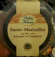 Amount of sugar in Saint-Marcellin au lait cru fabriqué en Dauphiné (20 % M.G.)