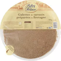 Amount of sugar in Galettes de sarrasin préparées en Bretagne