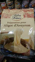 Amount of sugar in 185G Aligot D'aveyron Reflets De France