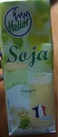 Amount of sugar in Lait de soja vanille