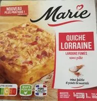 Amount of sugar in Quiche Lorraine sans pâte