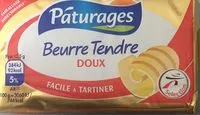 Amount of sugar in beurre tendre doux
