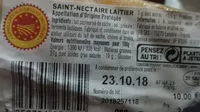 Amount of sugar in Saint-Nectaire AOP Laitier