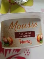 Amount of sugar in Mousse a la crème de marron
