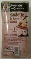 Amount of sugar in Raclette de Savoie - Au lait cru - Affiné 4 mois minimum