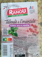 Amount of sugar in Taboule à l'oriental