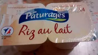 Amount of sugar in Riz de Camargue au lait 4 x 115 g