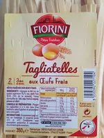 Amount of sugar in Tagliatelles aux œufs frais