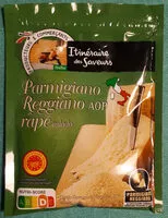 Amount of sugar in Parmigiano Reggiano AOP râpé