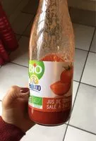 Pure tomato juice with 3 g salt l