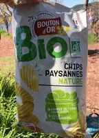 Amount of sugar in Chips paysannes nature