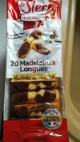 Amount of sugar in Le Ster - Long Madeleines Long Chocolate Marble, 250g (8.8oz)