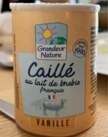 Amount of sugar in Caillé au lait de brebis français