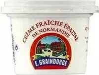 Amount of sugar in Crème fraîche épaisse de Normandie