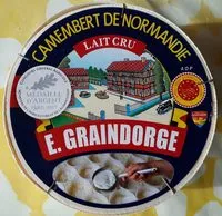 Amount of sugar in Camembert de normandie