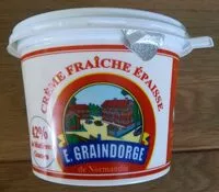 Amount of sugar in Crème Fraîche Épaisse de Normandie (42 % MG)