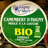 Amount of sugar in Camembert d'Isigny moulé à la louche Bio (22% MG)