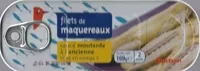 Amount of sugar in AUCHAN-Filets de maquereaux sauce moutarde à l'ancienne 169g riche en oméga 3