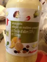 Amount of sugar in Vinaigrette allégée Huile d'olive 13% et citron