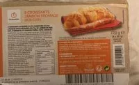Amount of sugar in Croissant jambon fromage