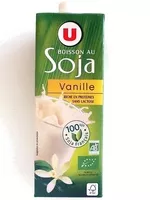 Amount of sugar in Boisson au Soja Vanille Bio - 1 litre - U