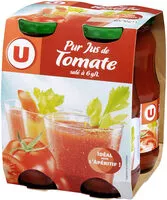 Pure tomato juice with 6 g salt l