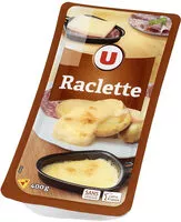 Amount of sugar in Raclette tranchée au lait pasteurisé 28%MG