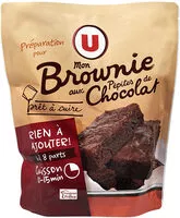 Amount of sugar in Préparation pour brownies pépites chocolat