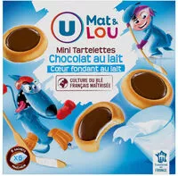 Amount of sugar in Mini tartelettes au chocolat au lait coeur fondant au lait