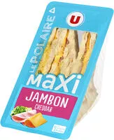 Amount of sugar in Sandwich maxi club, pain polaire, jambon cheddar