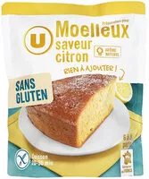 Amount of sugar in Moelleux citron