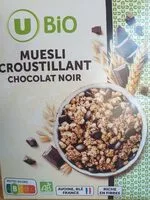 Amount of sugar in Muesli croustillant chocolat noir