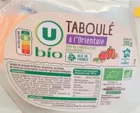 Amount of sugar in Taboulé à l’orientale