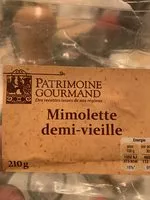 Amount of sugar in Mimolette Demi Vieille