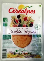 Amount of sugar in 2 Galettes Brebis - Figues