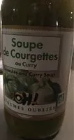 Amount of sugar in Soupe de courgette