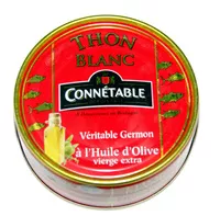 Canned albacore in olive oil