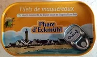 Amount of sugar in Filets de maquereaux (sauce moutarde de Dijon) Bio
