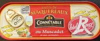 Amount of sugar in Filet Maquerx Label Rge mar Muscadet aro 176g Cble