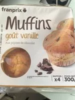 Amount of sugar in Muffin Goût Vanille