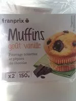 Amount of sugar in Muffins goût Vanille Fourrage noisettes et pépites de chocolat