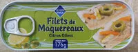 Amount of sugar in Filets de maquereaux citron olives