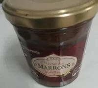 Amount of sugar in Crème de marron à la vanille