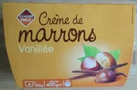 Amount of sugar in Crème de marrons Vanillée